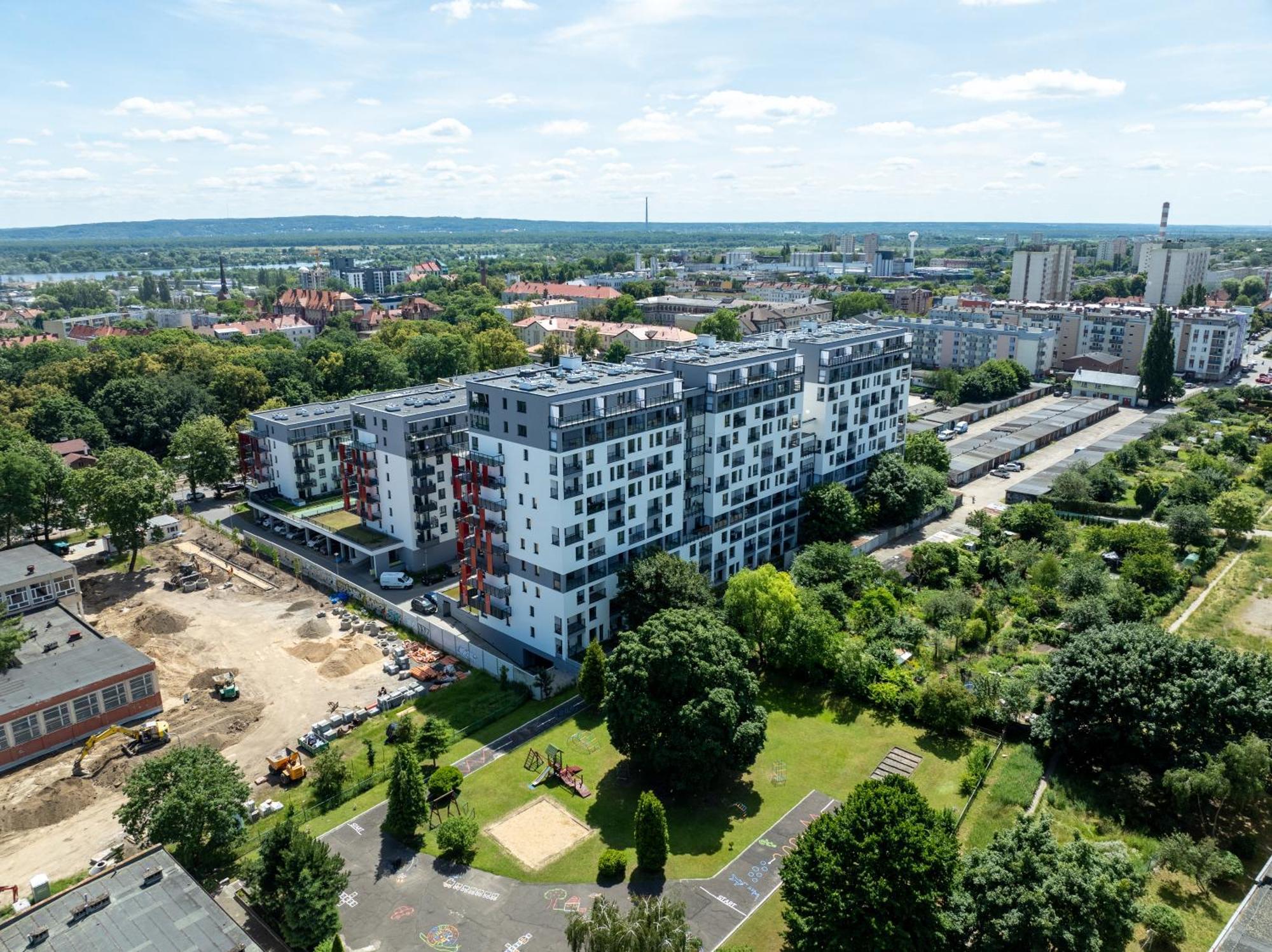 Golden Park Aparthotel Szczecin Exteriör bild